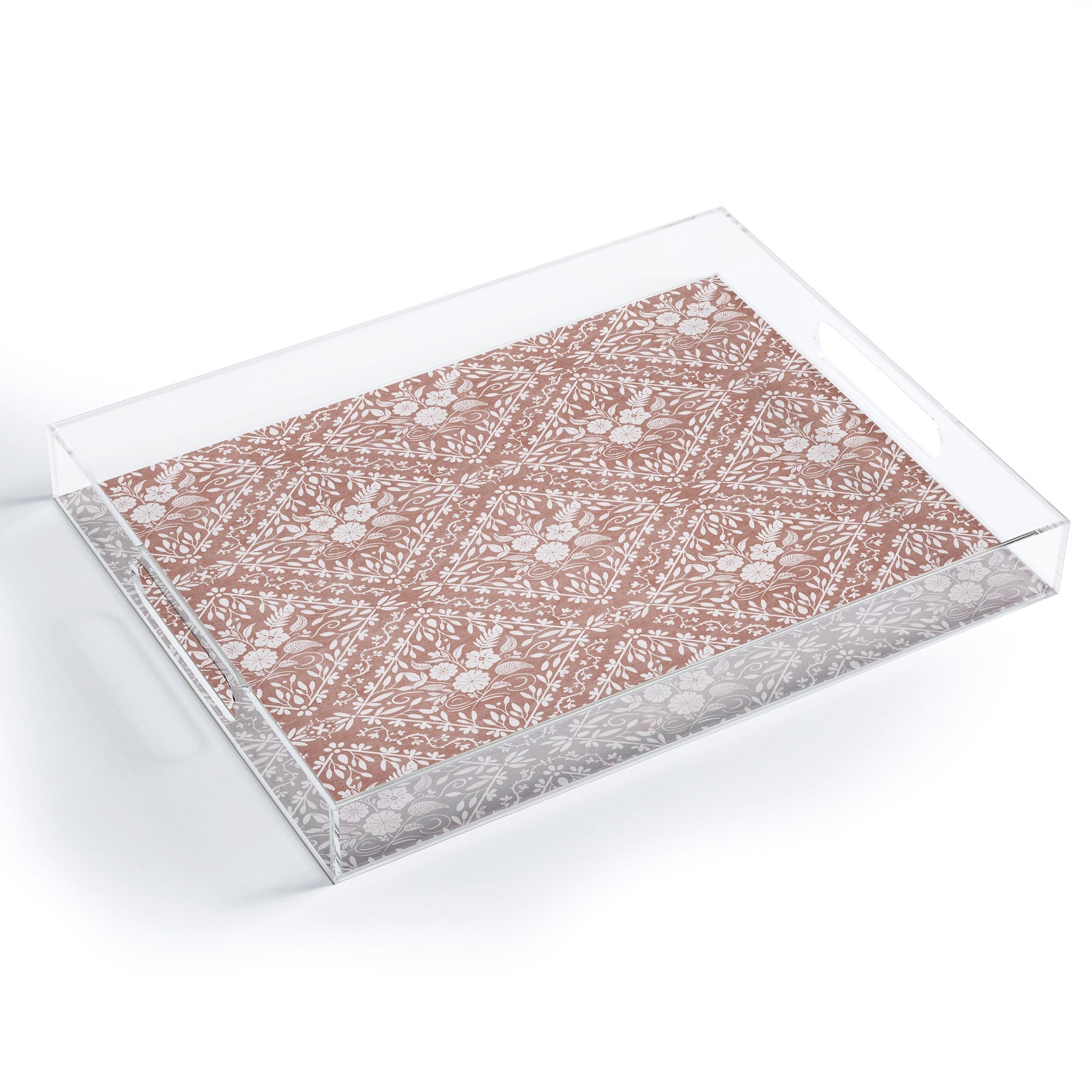 Marta Barragan Camarasa Antique Botanical Bliss Acrylic Tray