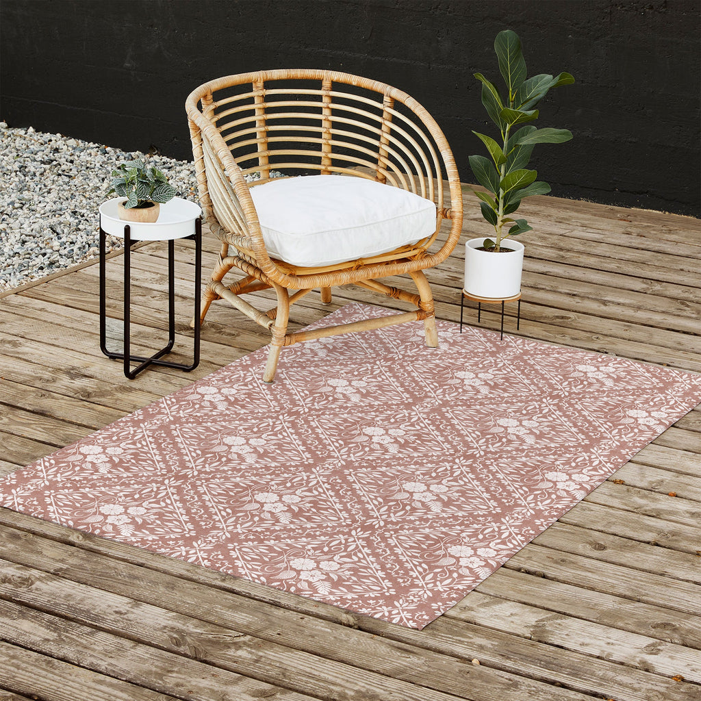Marta Barragan Camarasa Antique Botanical Bliss Outdoor Rug