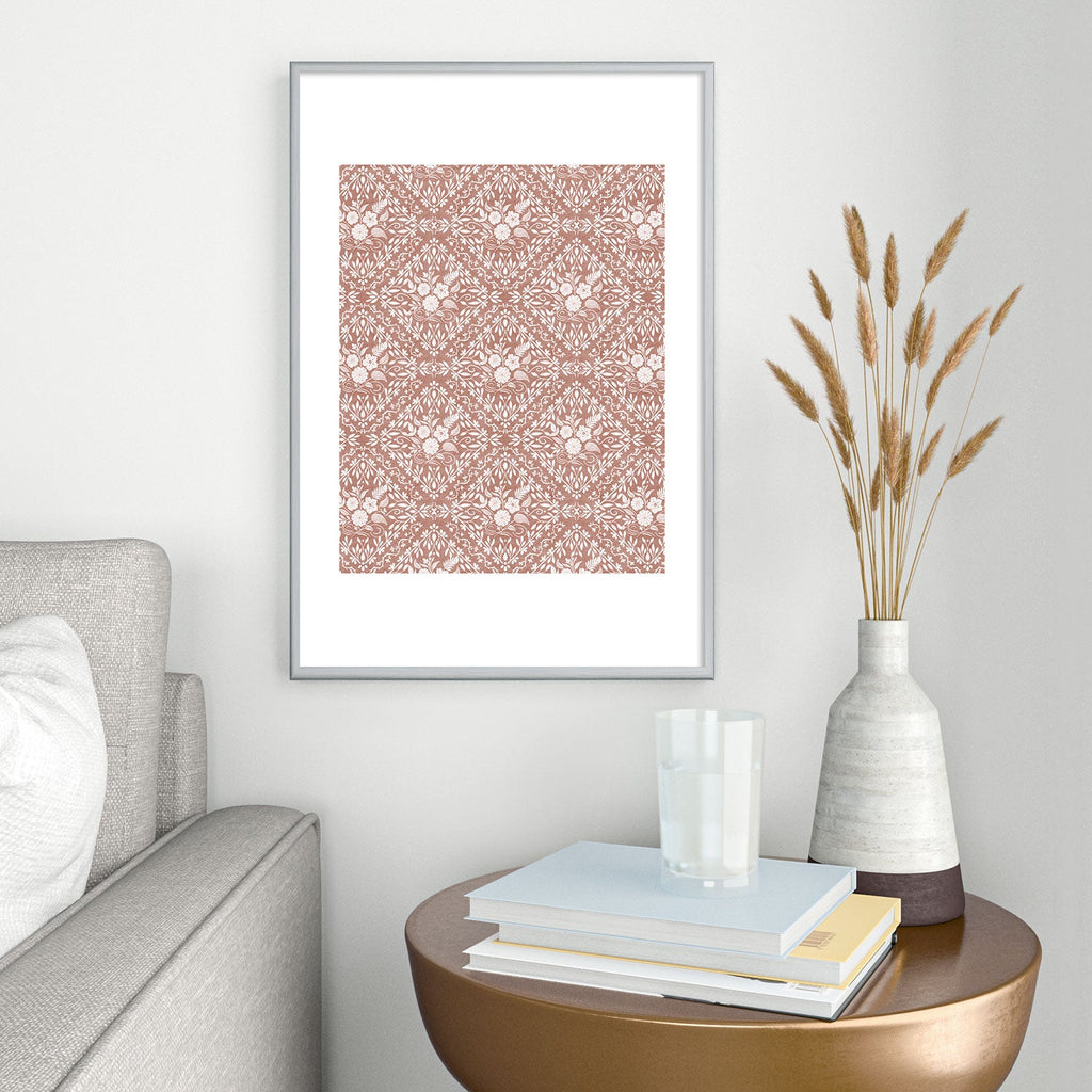 Marta Barragan Camarasa Antique Botanical Bliss Metal Framed Art Print