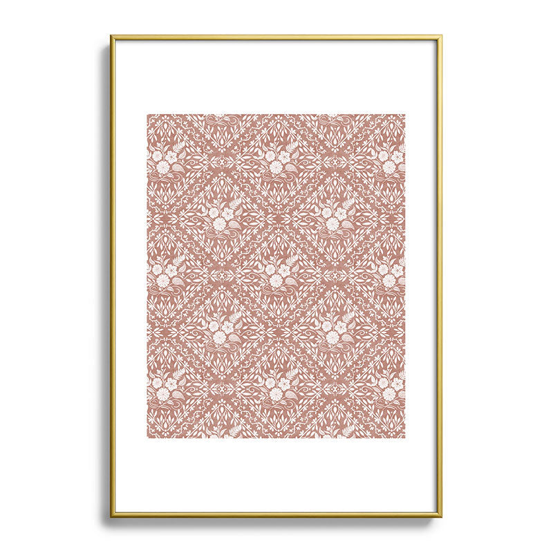 Marta Barragan Camarasa Antique Botanical Bliss Metal Framed Art Print