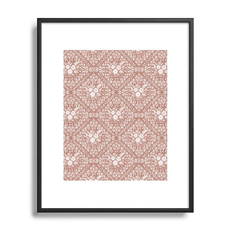 Marta Barragan Camarasa Antique Botanical Bliss Metal Framed Art Print