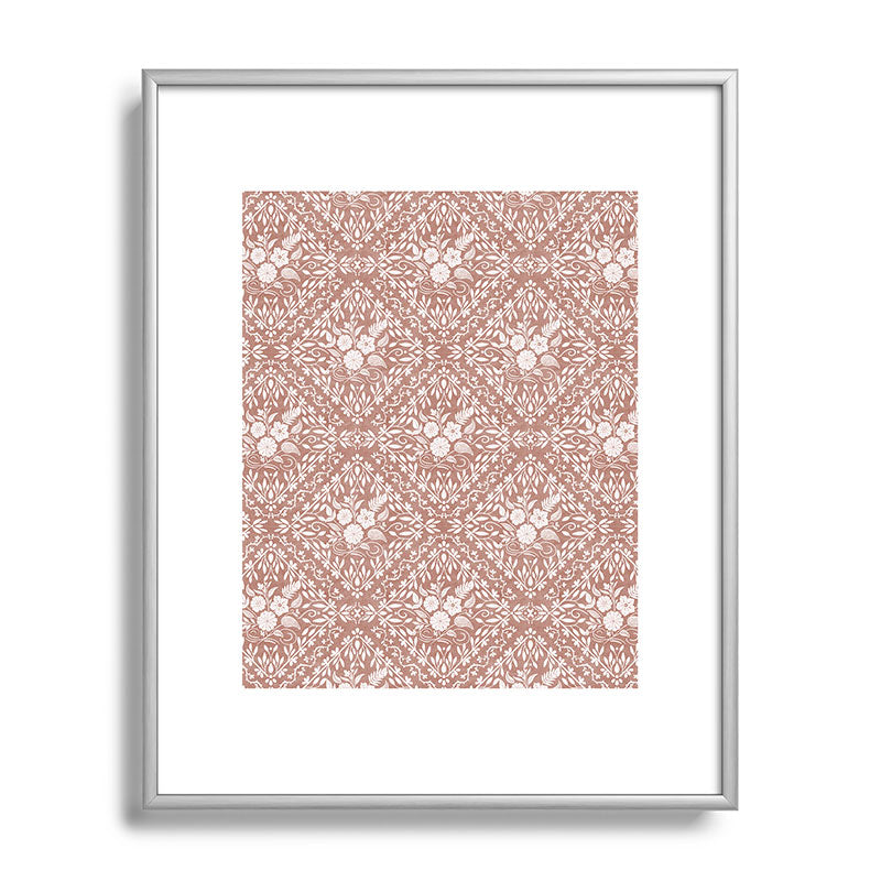 Marta Barragan Camarasa Antique Botanical Bliss Metal Framed Art Print