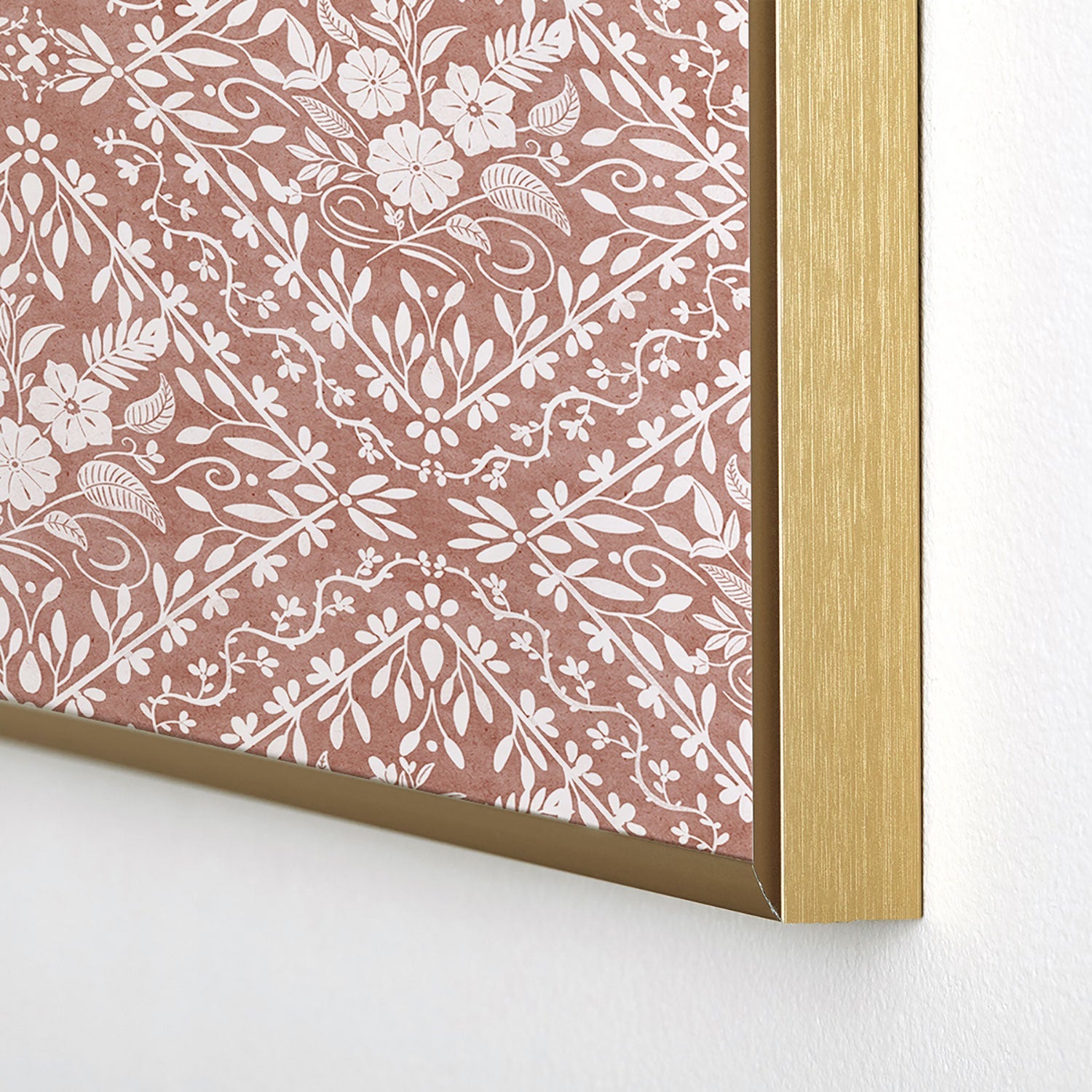 Marta Barragan Camarasa Antique Botanical Bliss Square Metal Framed Art Print