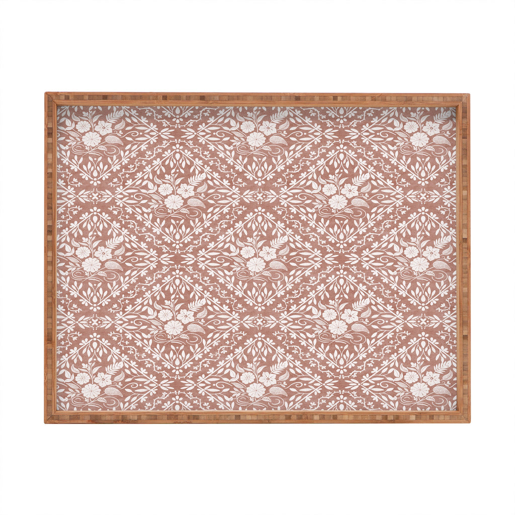 Marta Barragan Camarasa Antique Botanical Bliss Rectangular Tray