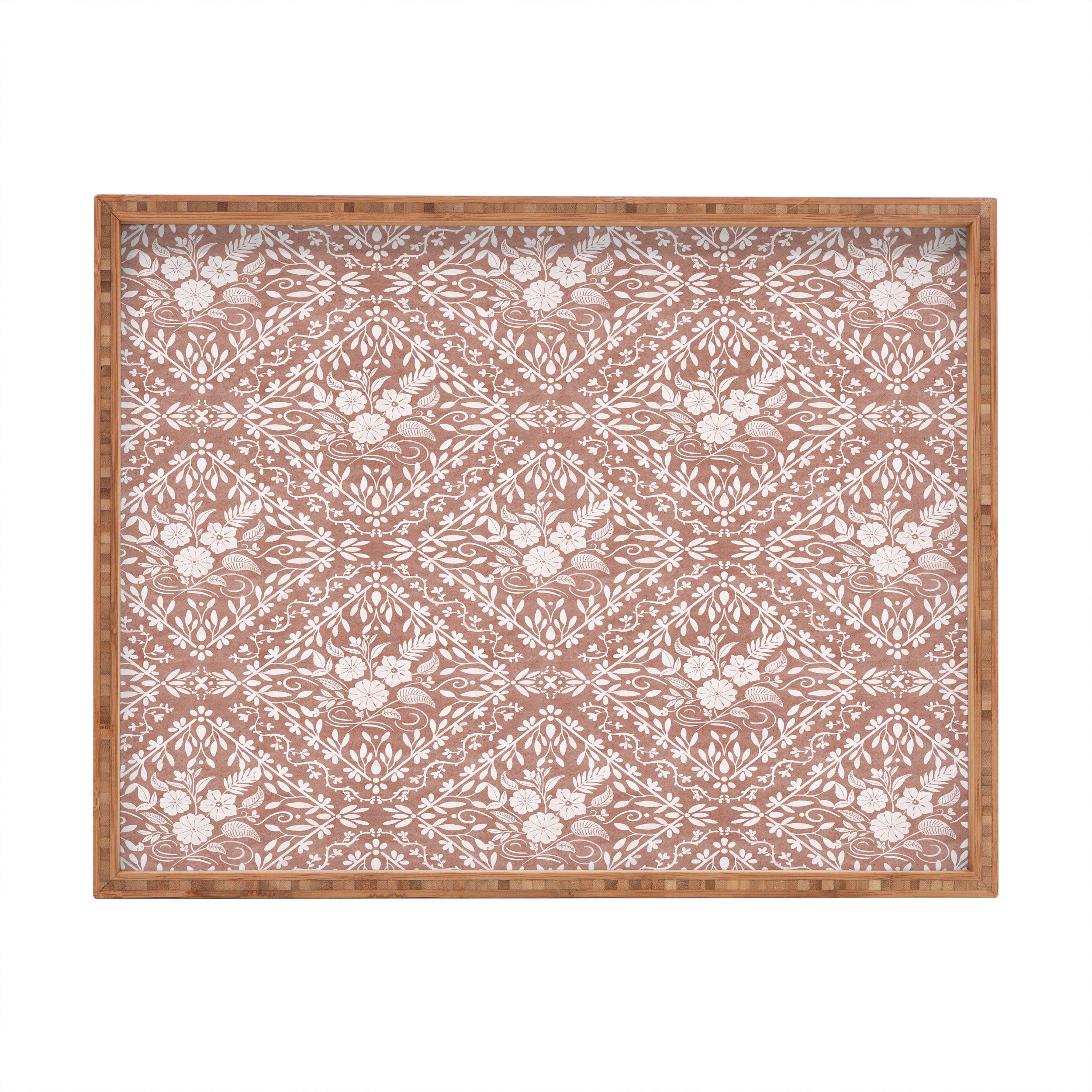 Marta Barragan Camarasa Antique Botanical Bliss Rectangular Tray