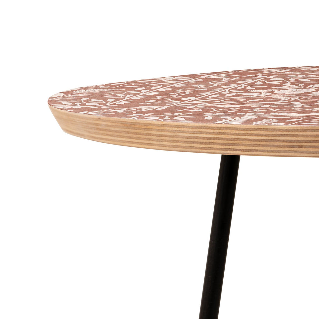 Marta Barragan Camarasa Antique Botanical Bliss Round Side Table