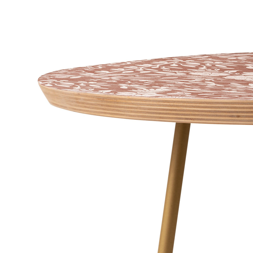 Marta Barragan Camarasa Antique Botanical Bliss Round Side Table
