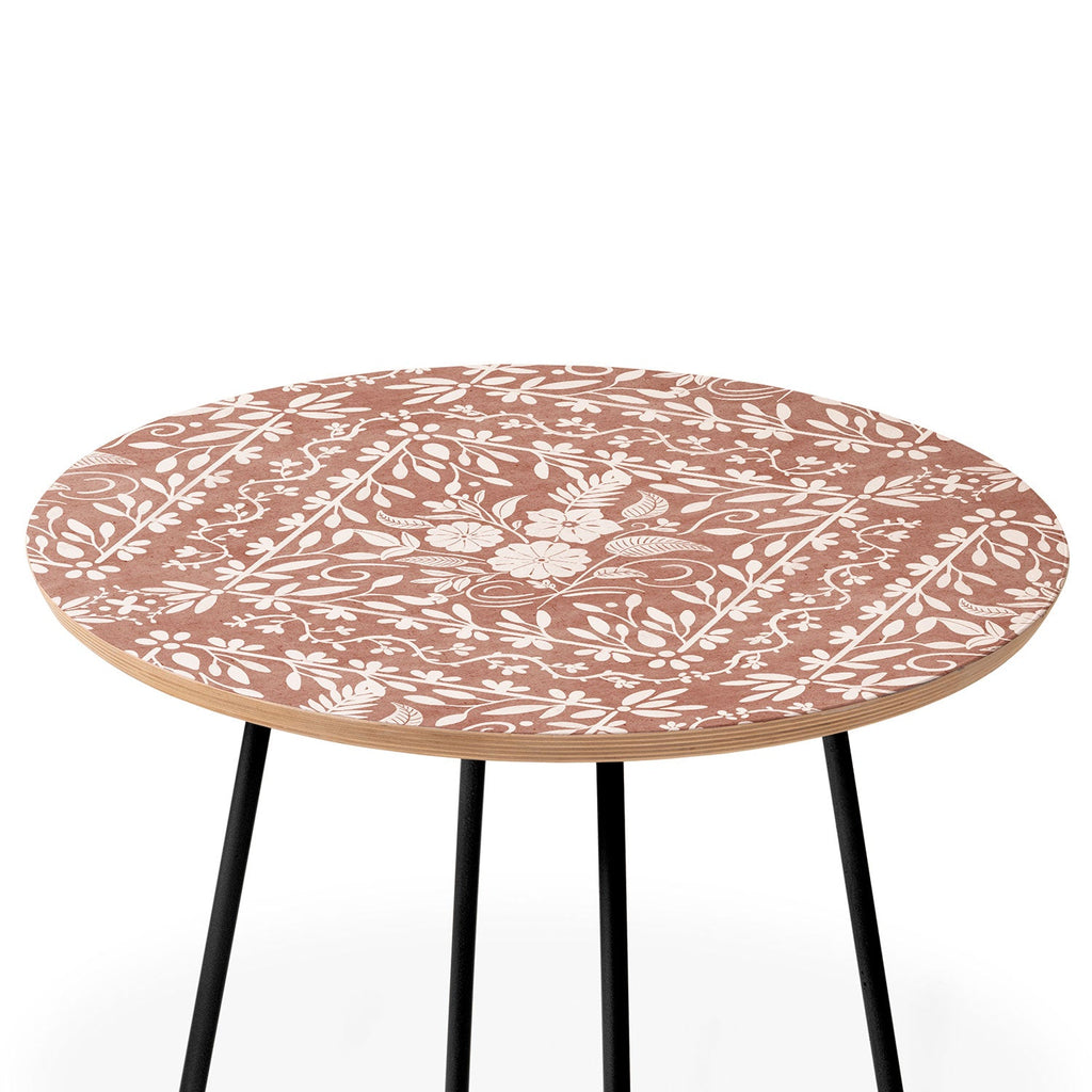 Marta Barragan Camarasa Antique Botanical Bliss Round Side Table