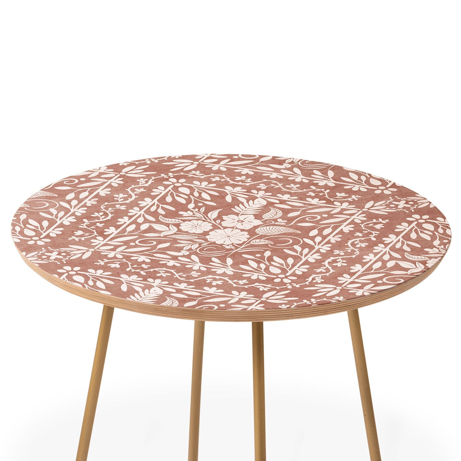 Marta Barragan Camarasa Antique Botanical Bliss Round Side Table