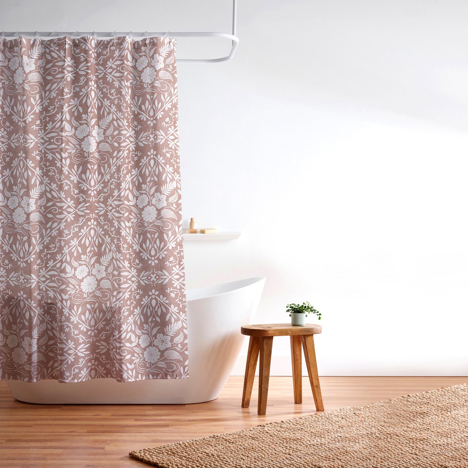 Marta Barragan Camarasa Antique Botanical Bliss Shower Curtain