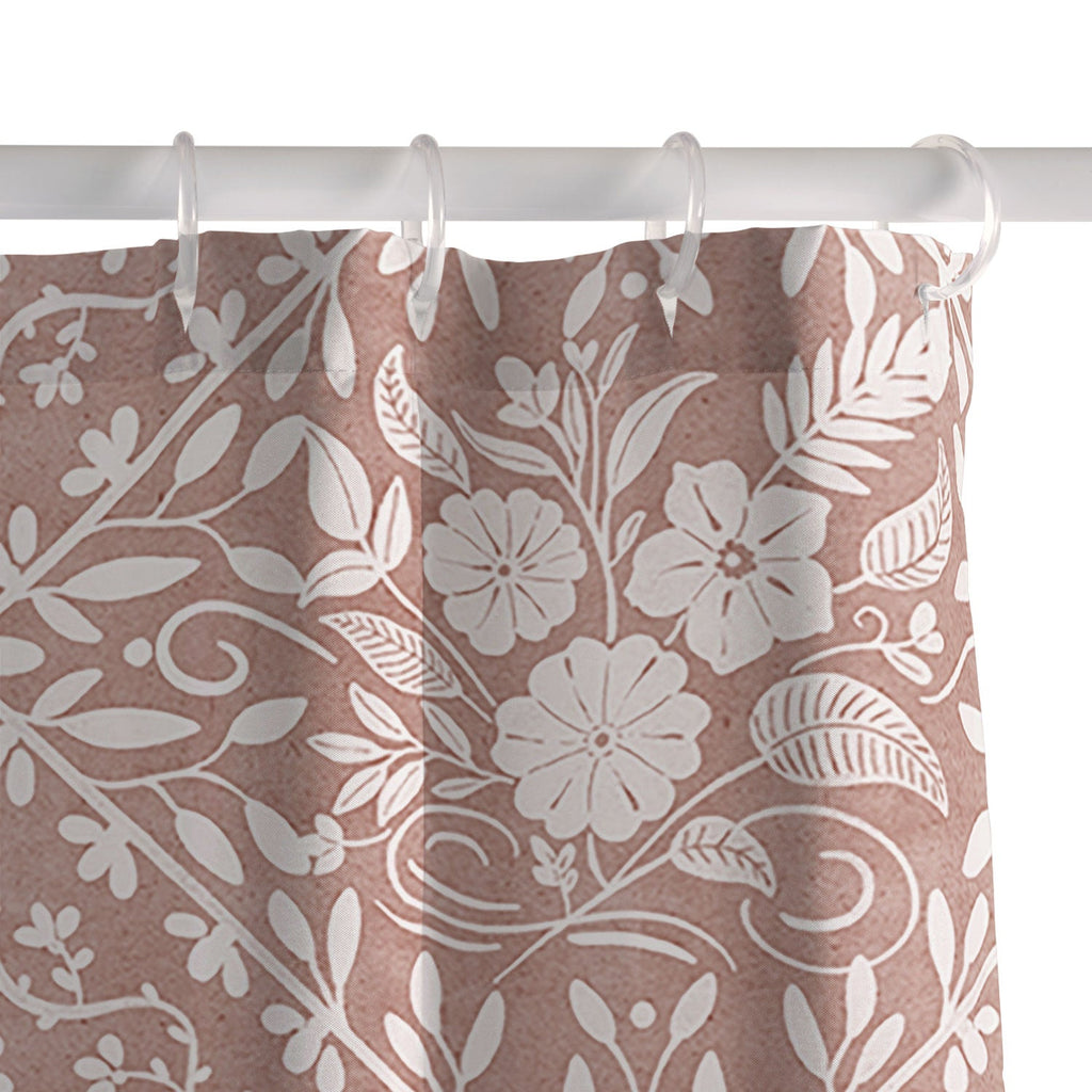 Marta Barragan Camarasa Antique Botanical Bliss Shower Curtain