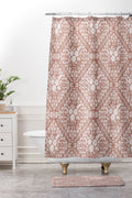 Marta Barragan Camarasa Antique Botanical Bliss Shower Curtain And Mat
