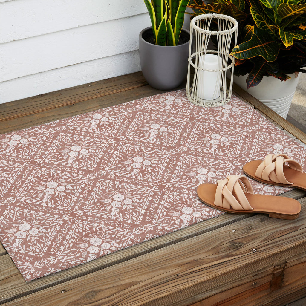 Marta Barragan Camarasa Antique Botanical Bliss Outdoor Rug