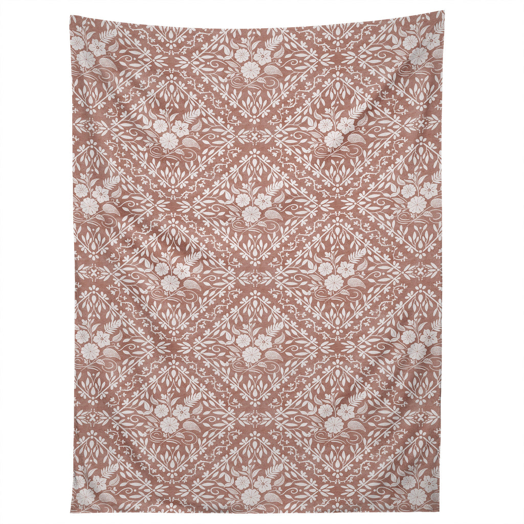 Marta Barragan Camarasa Antique Botanical Bliss Tapestry