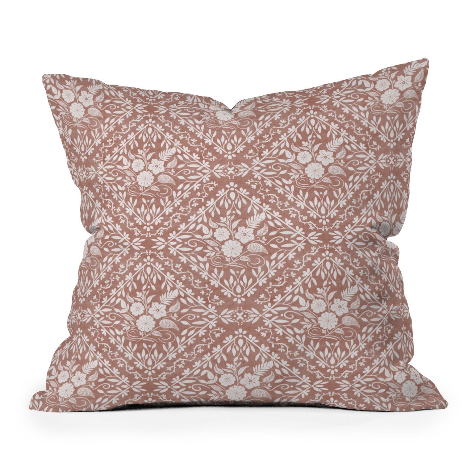 Marta Barragan Camarasa Antique Botanical Bliss Throw Pillow