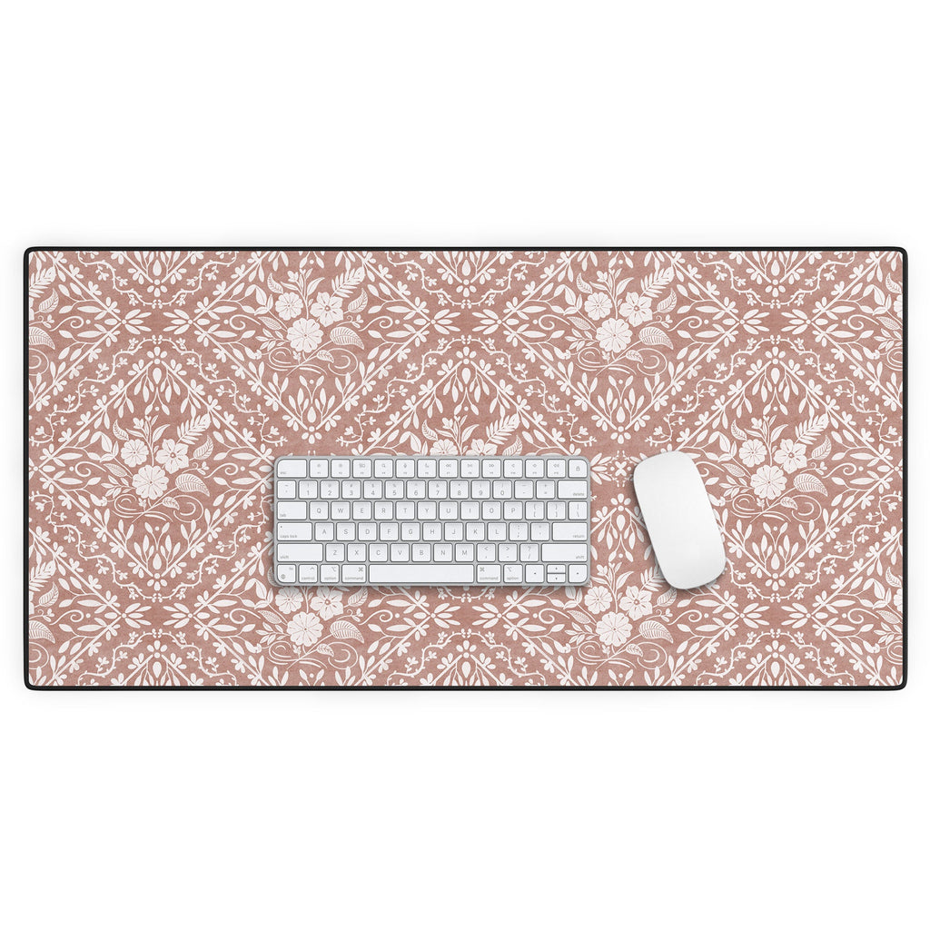 Marta Barragan Camarasa Antique Botanical Bliss Desk Mat