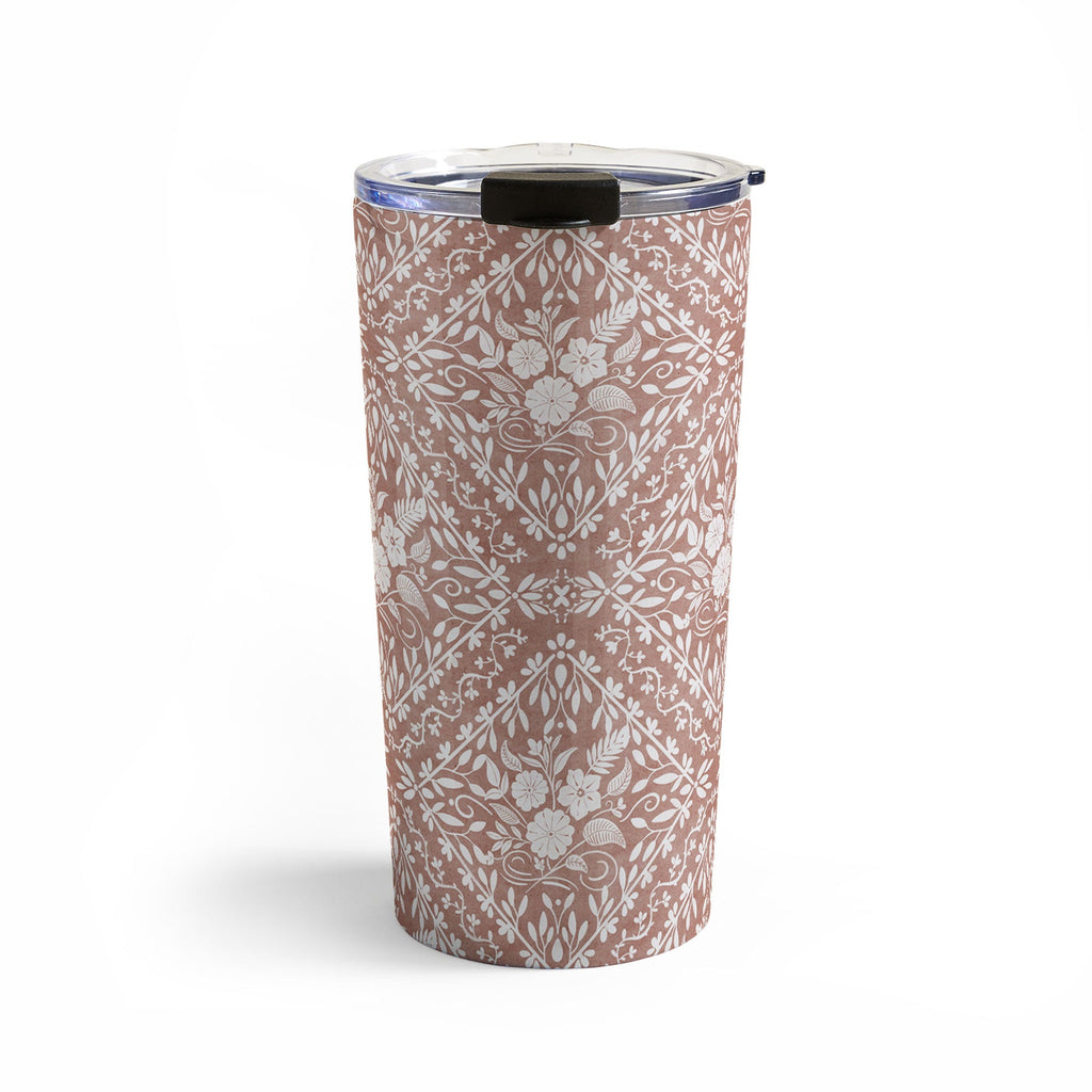 Marta Barragan Camarasa Antique Botanical Bliss Travel Mug