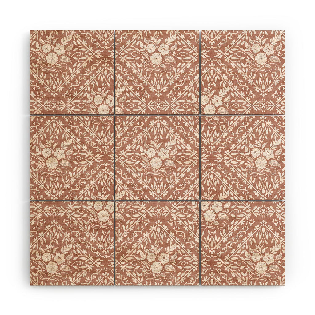 Marta Barragan Camarasa Antique Botanical Bliss Wood Wall Mural