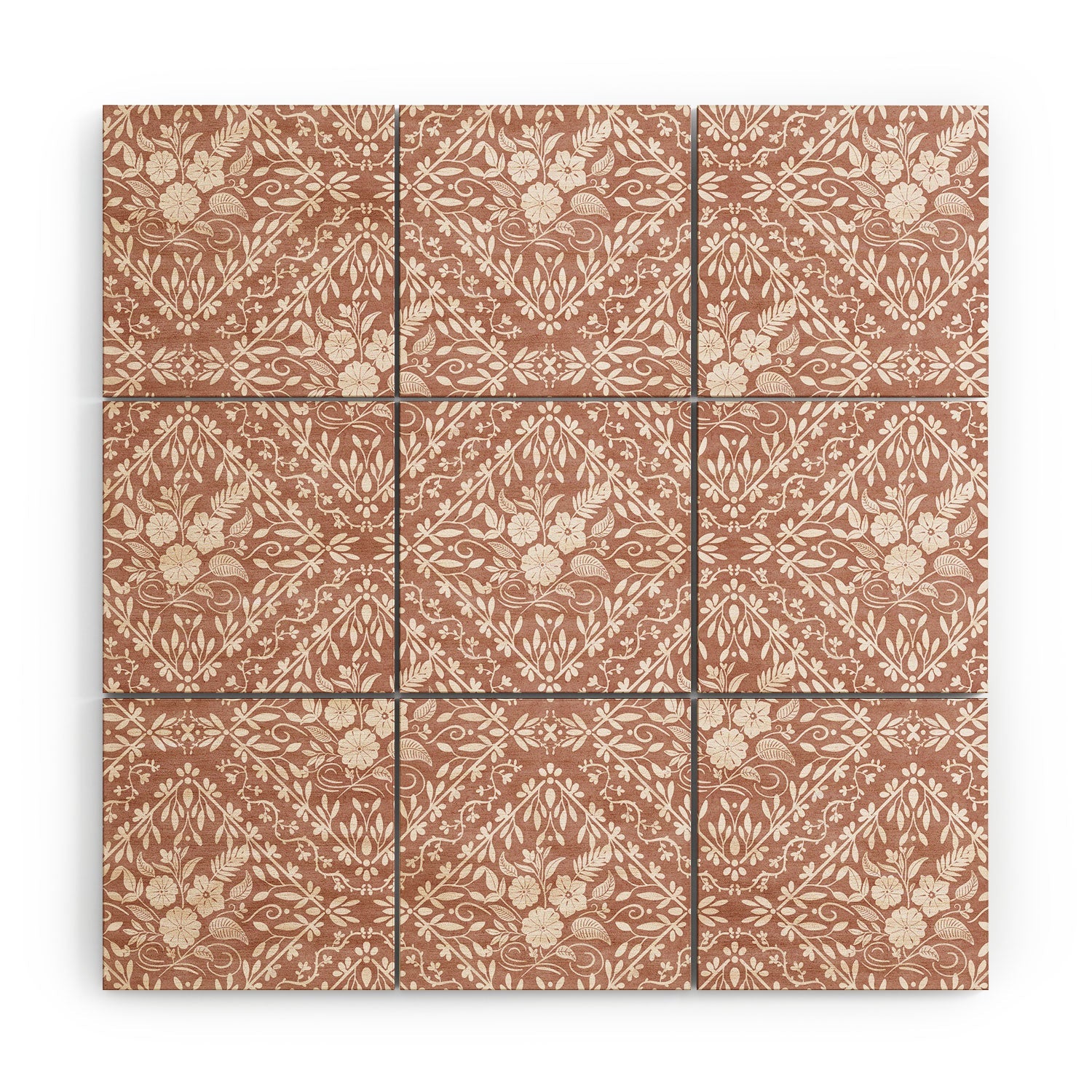 Marta Barragan Camarasa Antique Botanical Bliss Wood Wall Mural