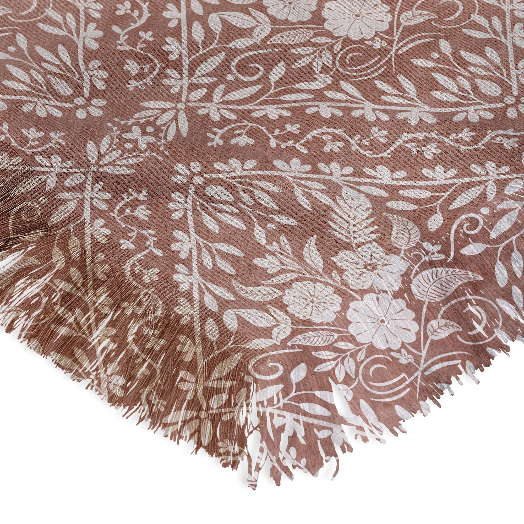 Marta Barragan Camarasa Antique Botanical Bliss Throw Blanket