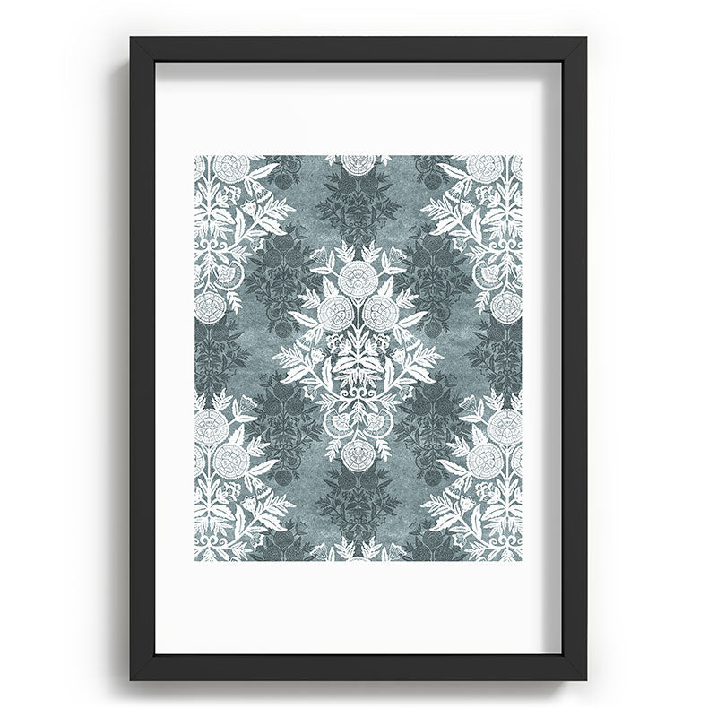 Marta Barragan Camarasa Antique Victorian Floral Recessed Framing Rectangle