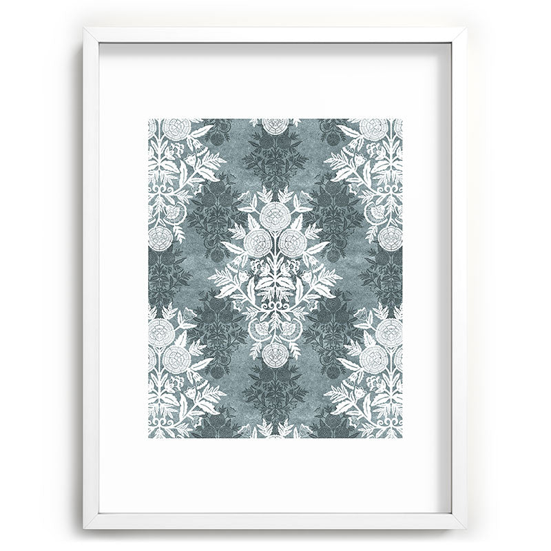 Marta Barragan Camarasa Antique Victorian Floral Recessed Framing Rectangle