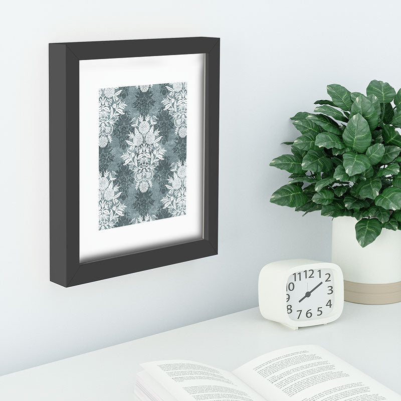 Marta Barragan Camarasa Antique Victorian Floral Recessed Framing Rectangle