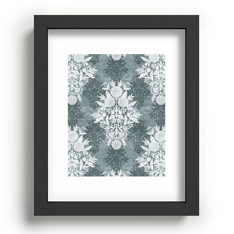 Marta Barragan Camarasa Antique Victorian Floral Recessed Framing Rectangle