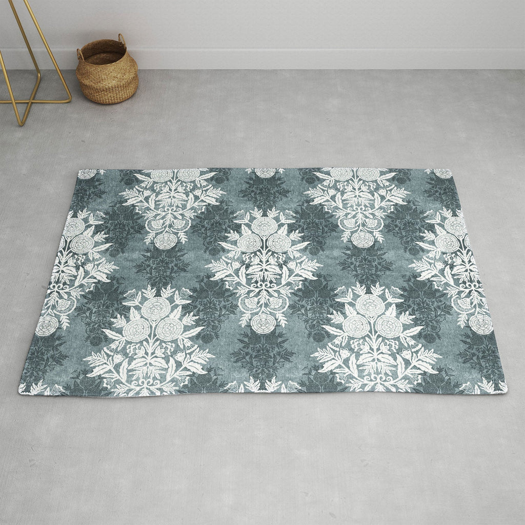 Marta Barragan Camarasa Antique Victorian Floral Area Rug