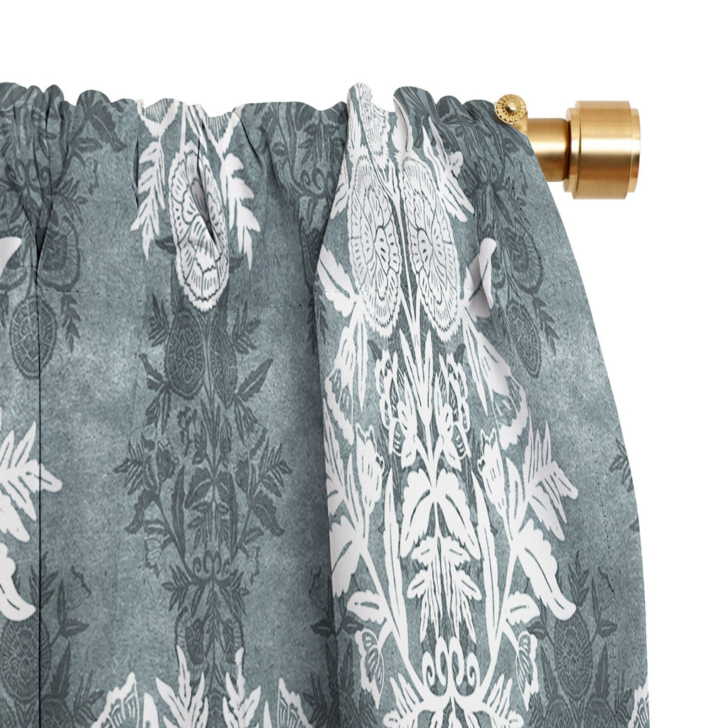 Marta Barragan Camarasa Antique Victorian Floral Blackout Window Curtain