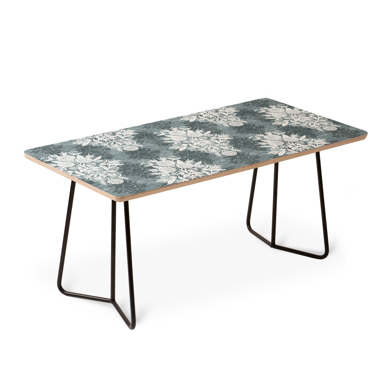 Marta Barragan Camarasa Antique Victorian Floral Coffee Table