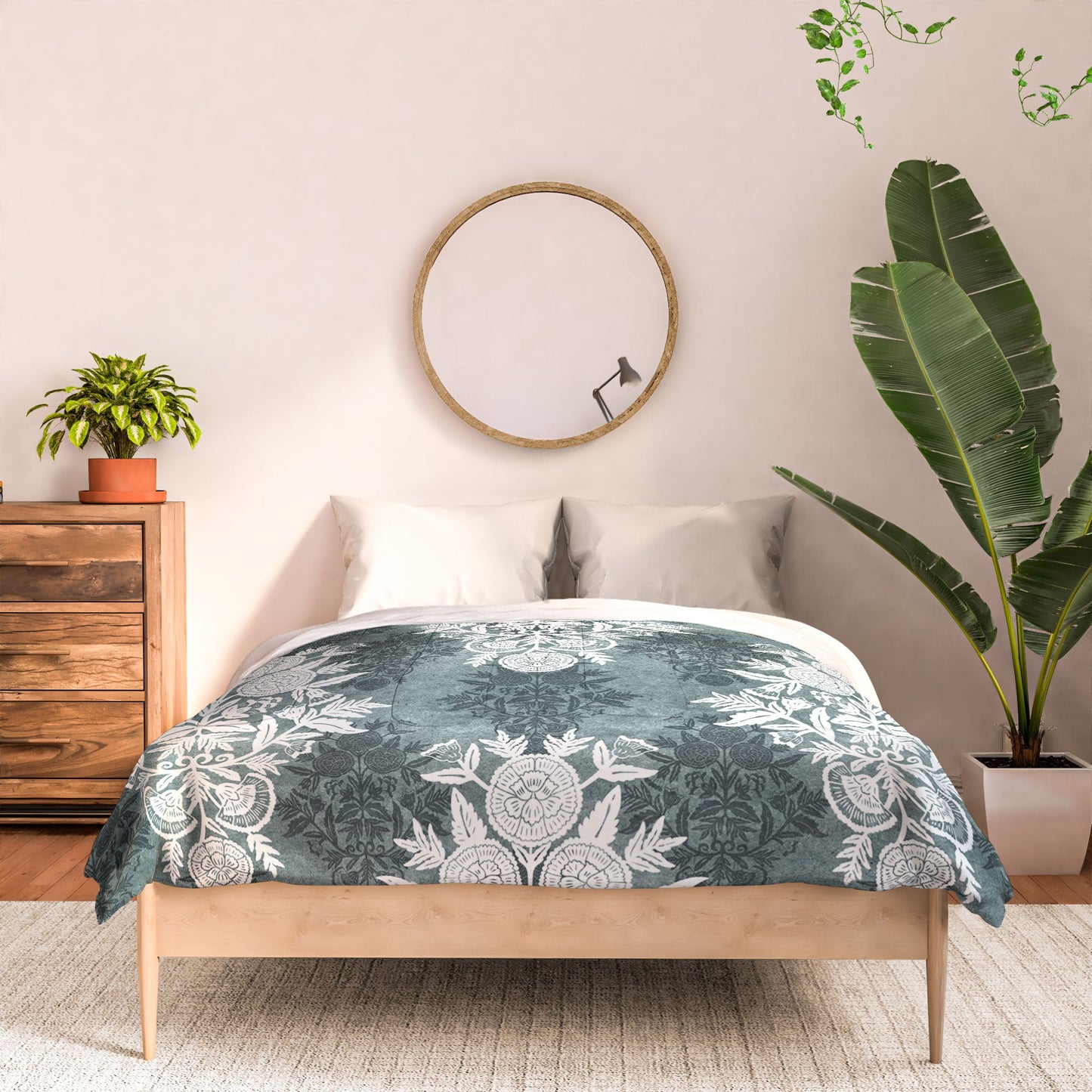Marta Barragan Camarasa Antique Victorian Floral Comforter