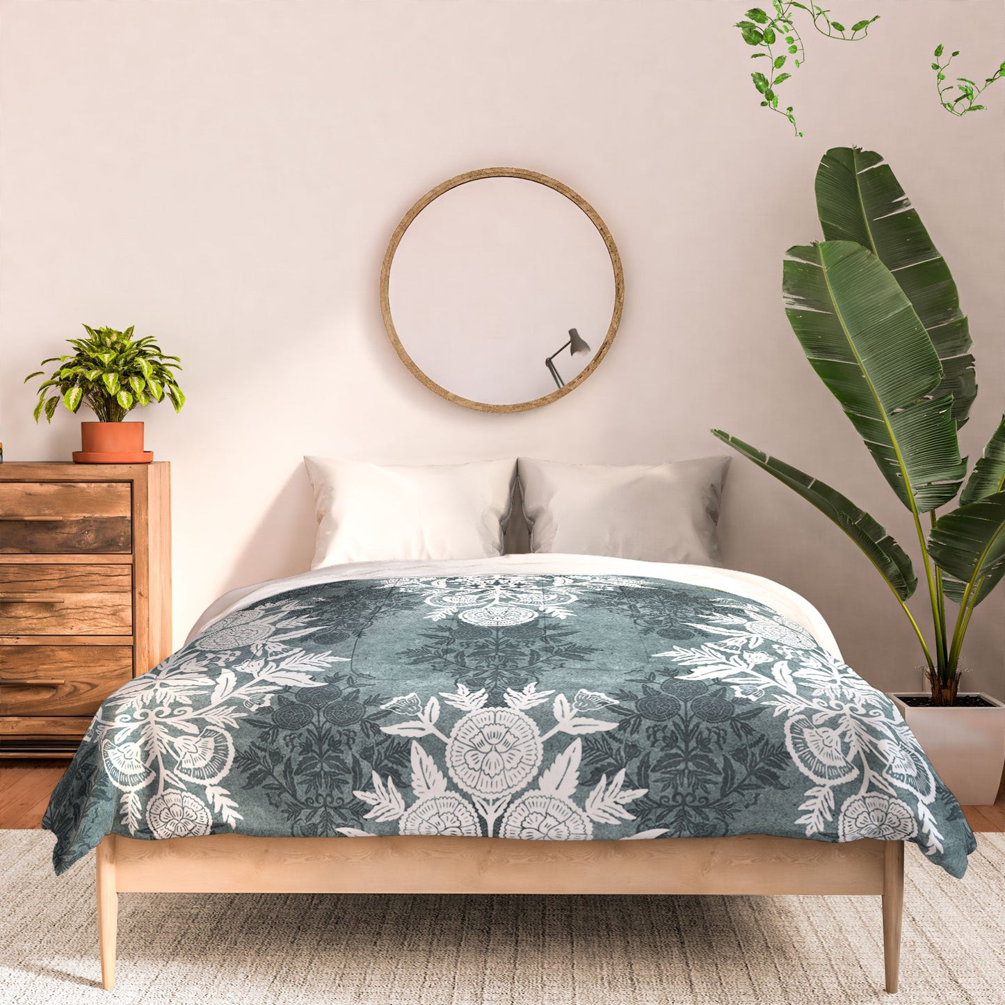 Marta Barragan Camarasa Antique Victorian Floral Comforter