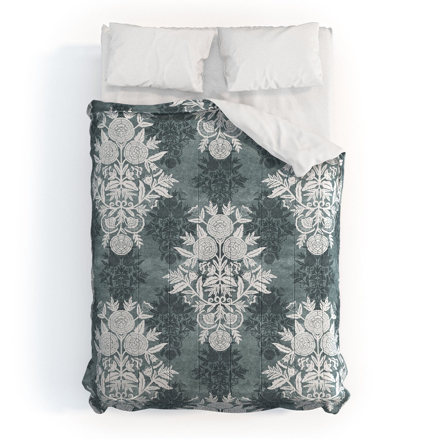 Marta Barragan Camarasa Antique Victorian Floral Comforter