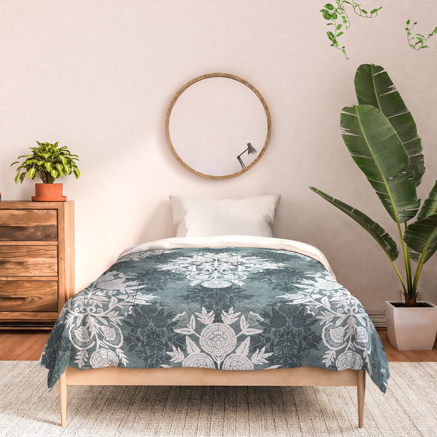 Marta Barragan Camarasa Antique Victorian Floral Comforter