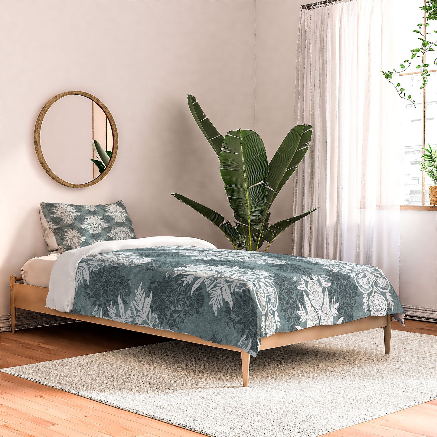 Marta Barragan Camarasa Antique Victorian Floral Comforter