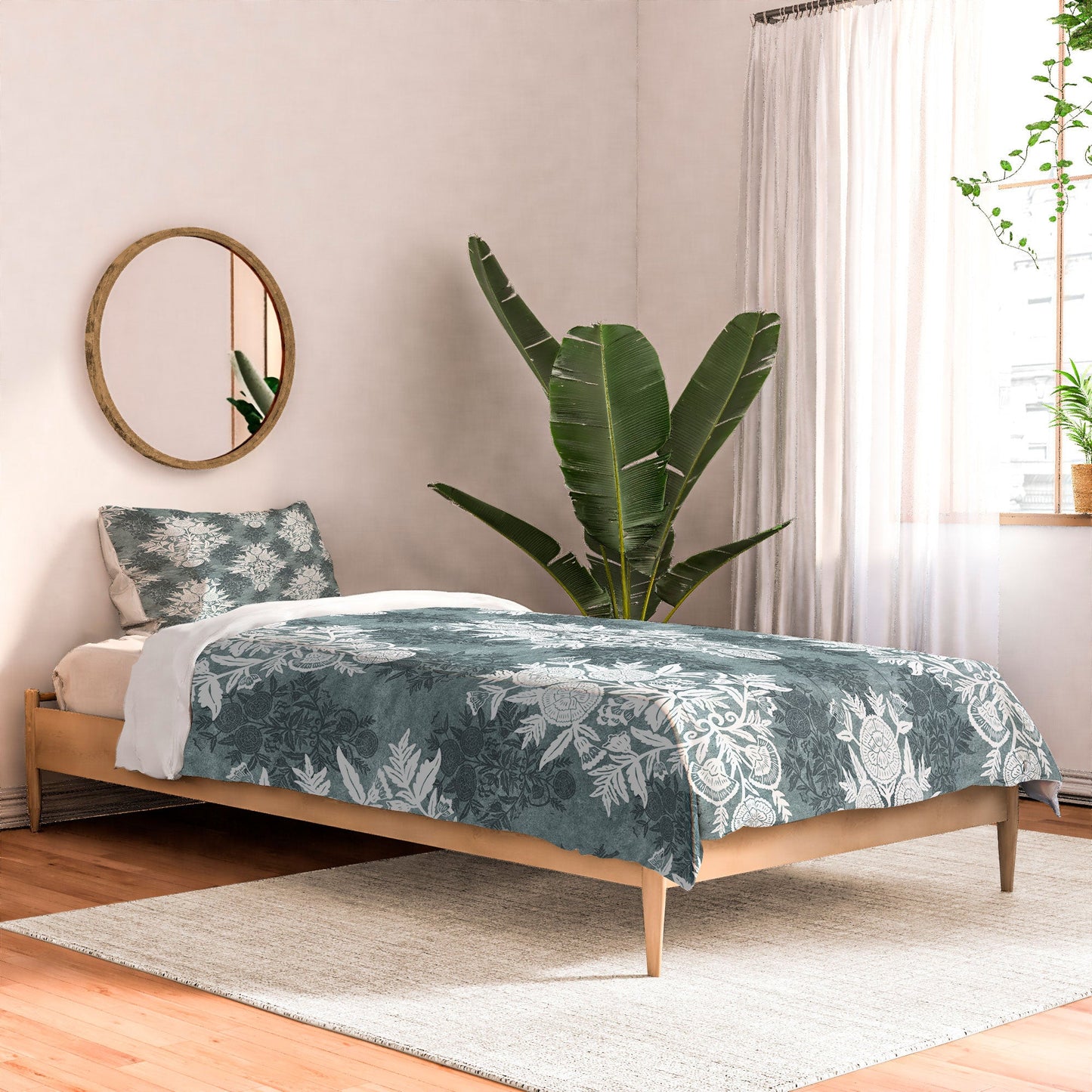 Marta Barragan Camarasa Antique Victorian Floral Comforter