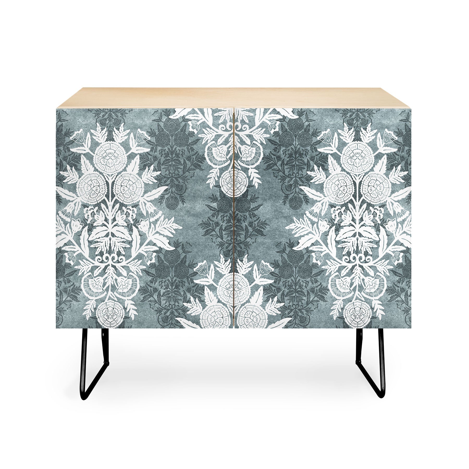 Marta Barragan Camarasa Antique Victorian Floral Credenza