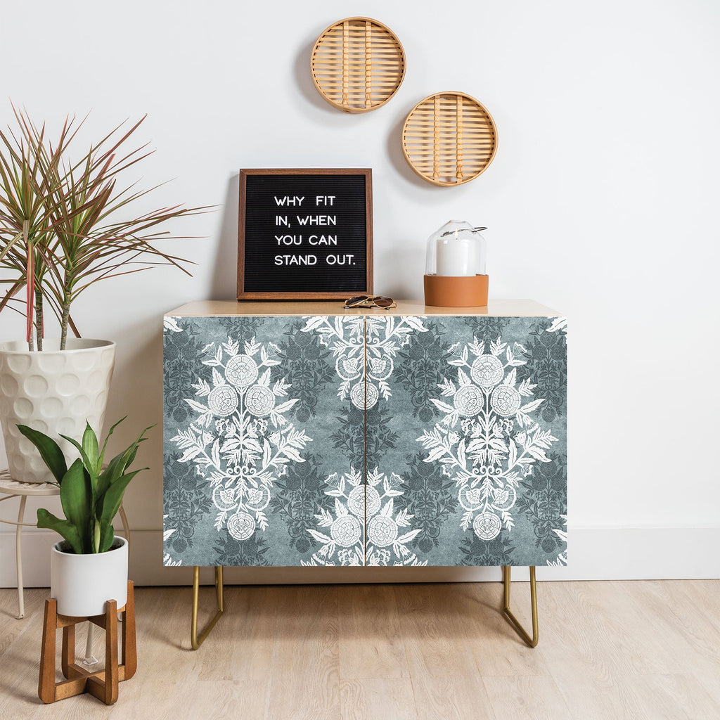 Marta Barragan Camarasa Antique Victorian Floral Credenza