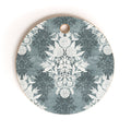 Marta Barragan Camarasa Antique Victorian Floral Cutting Board Round