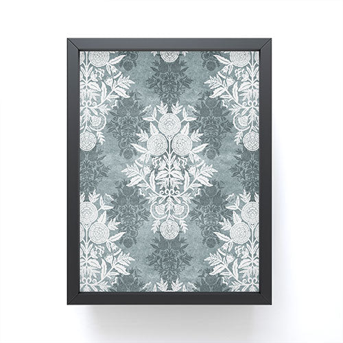 Marta Barragan Camarasa Antique Victorian Floral Framed Mini Art Print