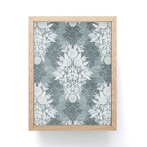 Marta Barragan Camarasa Antique Victorian Floral Framed Mini Art Print
