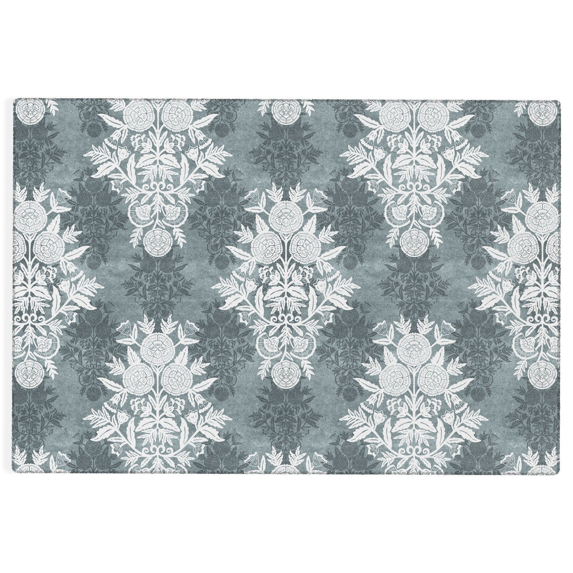 Marta Barragan Camarasa Antique Victorian Floral Outdoor Rug