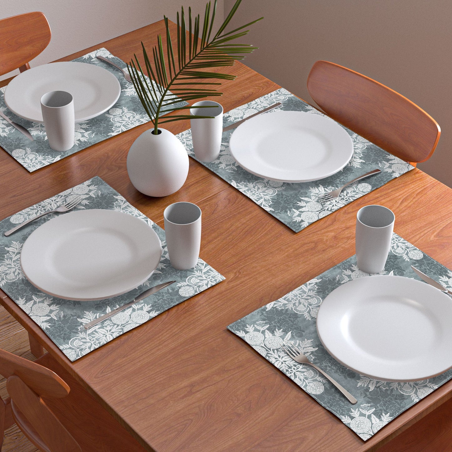 Marta Barragan Camarasa Antique Victorian Floral Placemat