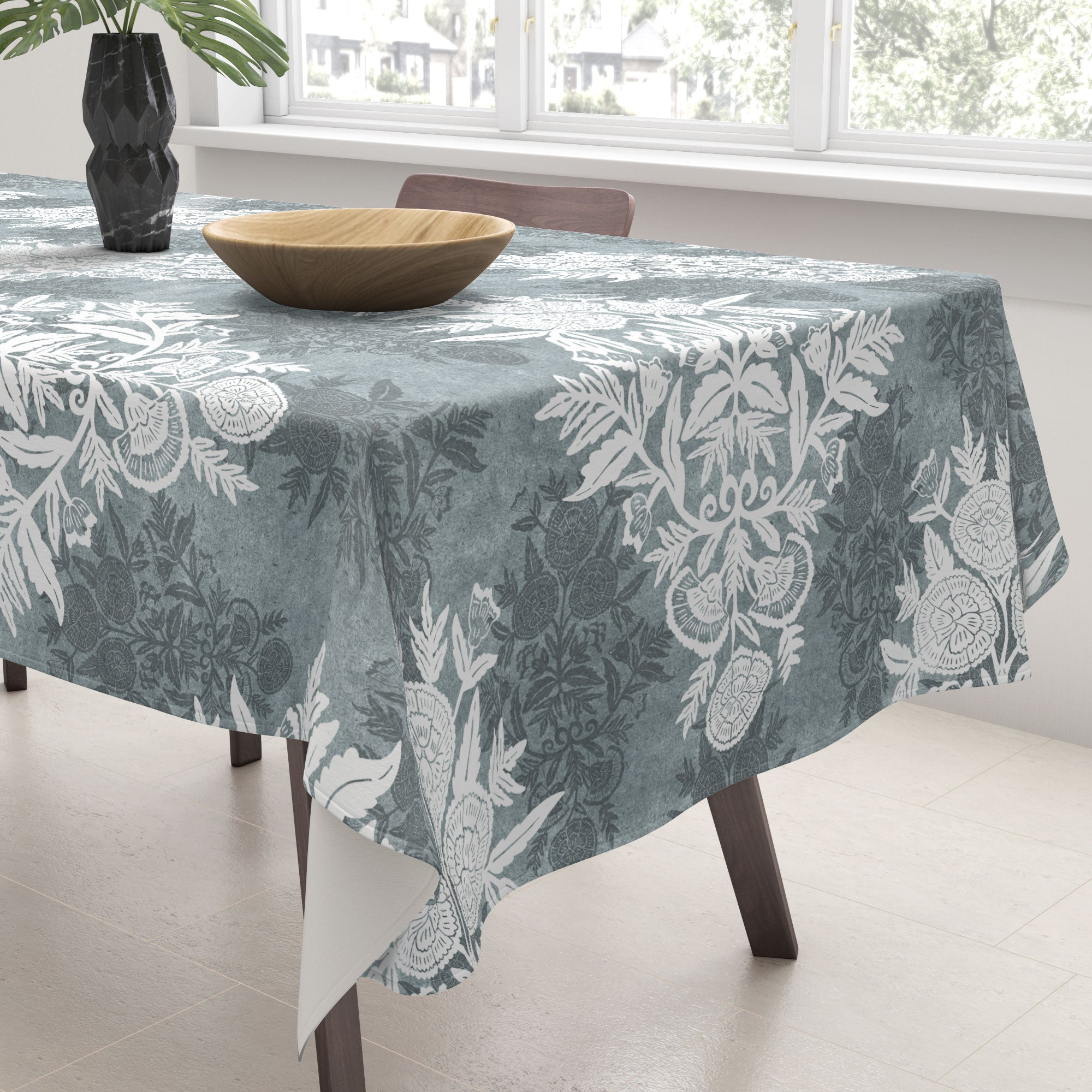 Marta Barragan Camarasa Antique Victorian Floral Tablecloth