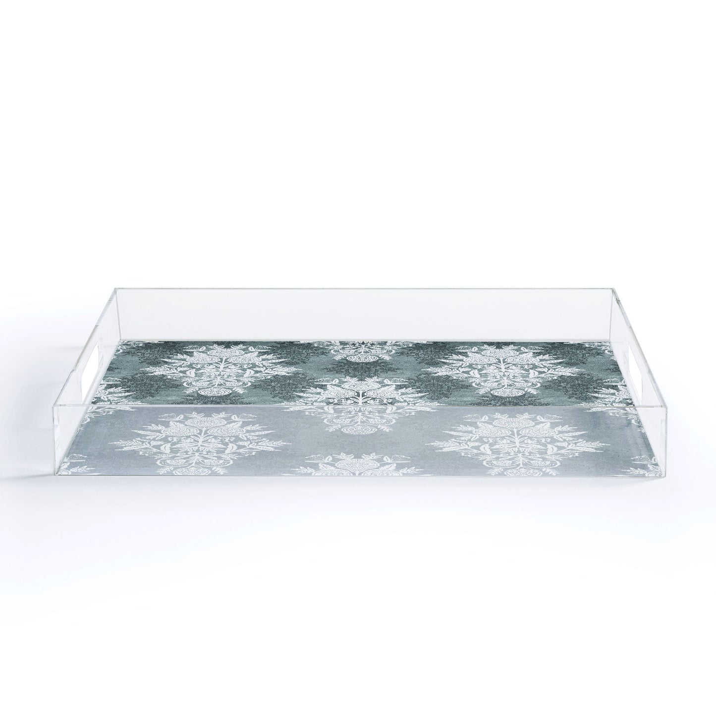 Marta Barragan Camarasa Antique Victorian Floral Acrylic Tray