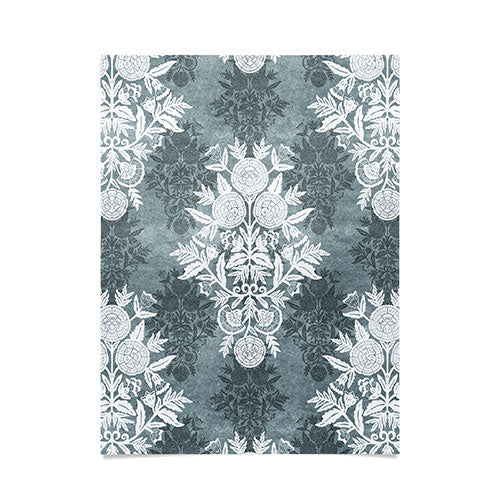Marta Barragan Camarasa Antique Victorian Floral Poster