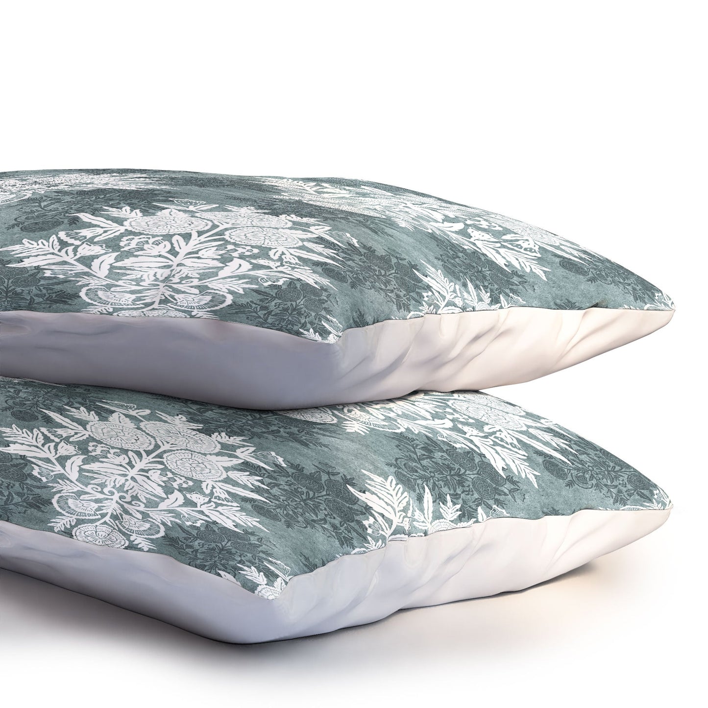 Marta Barragan Camarasa Antique Victorian Floral Pillow Shams
