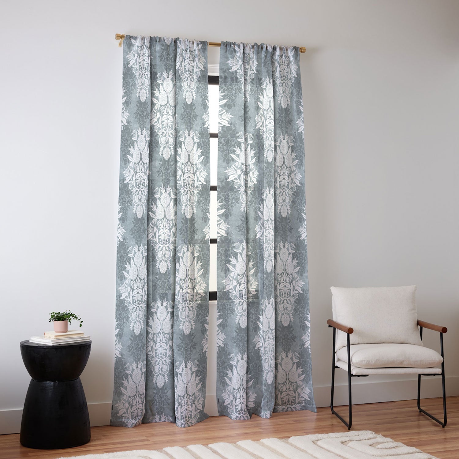 Marta Barragan Camarasa Antique Victorian Floral Sheer Non Repeat