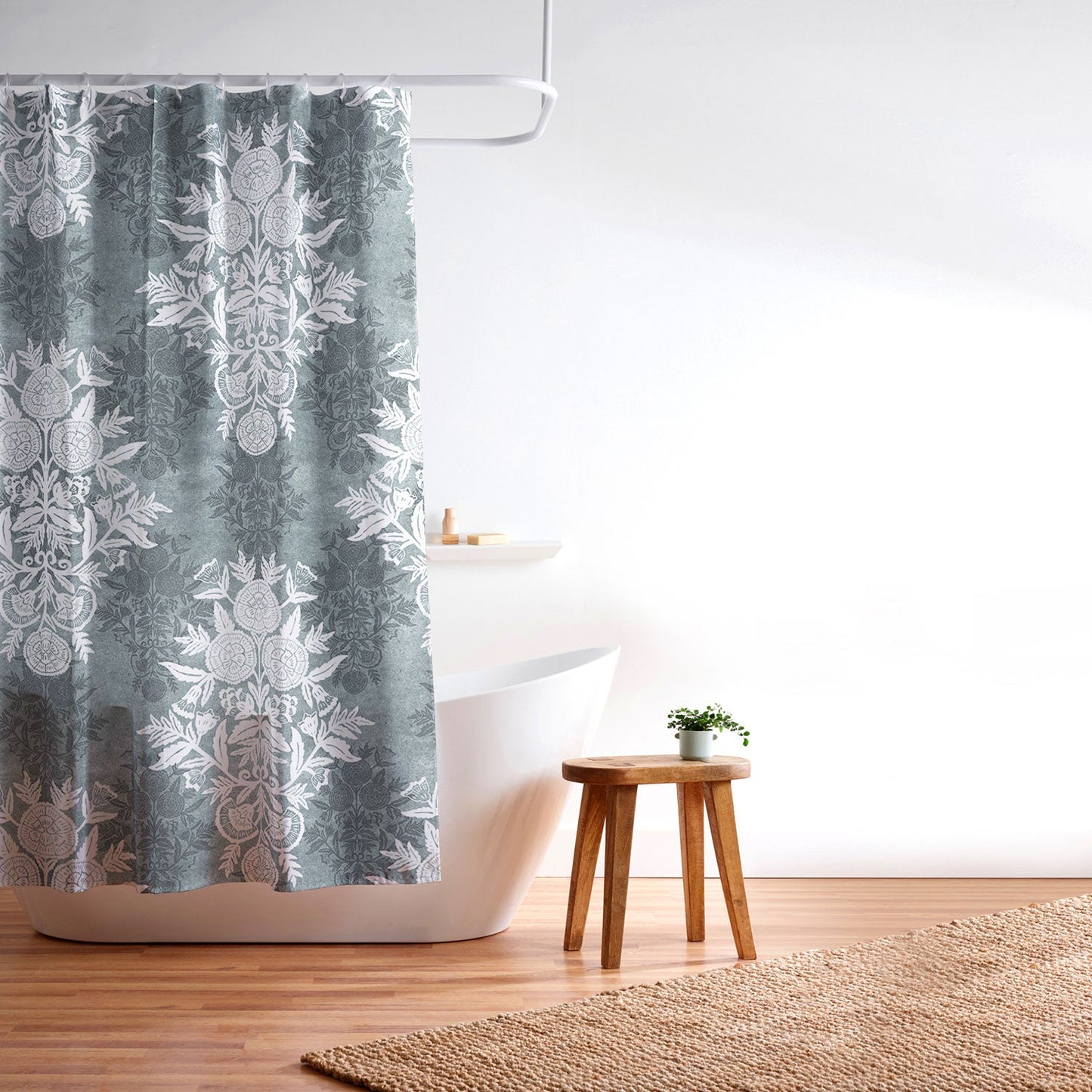 Marta Barragan Camarasa Antique Victorian Floral Shower Curtain